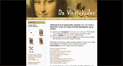 Desktop Screenshot of davincikoden.ekanal.no